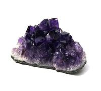 Raw Amethyst Stones and Crystals Rock, Natural Amathesis Crystal Clusters, Geodes with Crystals, Cuarzo Amatista Original, Real Amethyst Crystals Geode, Gemstones, Healing Crystals(0.11Lb)
