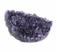 Raw Amethyst Stones and Crystals Rock, Natural Amathesis Crystal Clusters, Geodes with Crystals, Cuarzo Amatista Original, Real Amethyst Crystals Geode, Gemstones, Healing Crystals(1.1Lb)