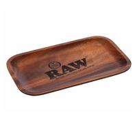 Raw Bandeja de madera de acacia resistente al agua