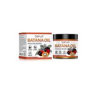 Raw Batana Oil for Hair Growth Organic,100% Pure Batana Oil Hair Mask Repair Dry, Damaged, Split Hair, Prevent Hair Loss, Strengthens & Nourishes for