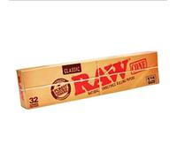 Raw Papel de fumar Conos Classic 1-1/4 sin refinar 32 unidades