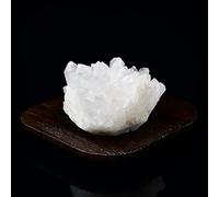 Raw Clean Quartz White Crystal Cluster Ornaments Home Decoration Raw Crystals (Size : 250-350g)