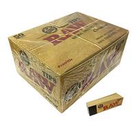 RAW RIZLA Classic King Size Slim 110MM Rolling Paper con puntas de filtro de cucaracha (16)