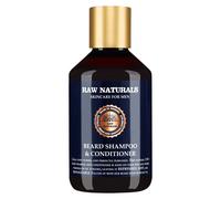 Raw naturals champÚ rustic beard & acondicionador - natural beard was