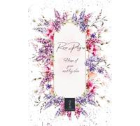 Raw Pages Home of your next big idea: PAperback Dotted Journal for Self-Reflection: 200 Full-Color Wisteria Framed Pages with 95 Daily Anchors - 6x9 Aesthetic | QEM Wisteria Collection