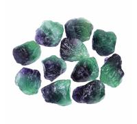 Raw Rainbow Fluorite Crystals Bulk, Real Gemstones and Crystals, Rocks and Minerals, Healing Crystals, Quartz Crystals and Healing Stones, Cuarzos Originales De Energia Y Piedras(1LB)