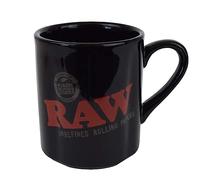RAW - Raw MUG Black - Taza de ceramica marca RAW - Color negro - 1 unidad