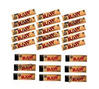 RAW RIZLA Classic King Size Slim 110MM Papel de liar con puntas de filtro de cucaracha (24)
