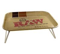 Raw Rolltablet XXL con Patas de Apoyo, Aprox. 50 x 39 x 3/19 cm, Bandeja giratoria