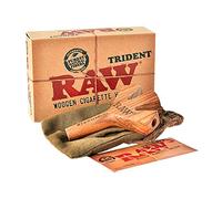 RAW - Soporte para cigarrillos (madera), diseño de tridente