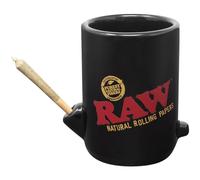 RAW Taza Wake Up & Bake Up con soporte para cono