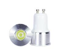 RAWARS HHF Iluminación del hogar 10 unids/lote AC85-265V fuente de luz LED Mini foco 3W E27/GU10/GU5.3 barra de fuente de luz vitrina MR16 12V lámparas (Color : Cool white, Talla : GU10 85-265V)