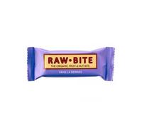 Raw Bite Barrita Energética Ecológica 12 x 50g Vainilla y Fresa