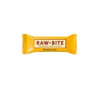 Rawbite Pack Barritas Ecológicas de Naranja Y Cacao 12X50g