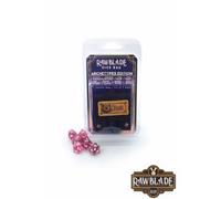 Rawblade - Dados y bolsa de cuero Bardo