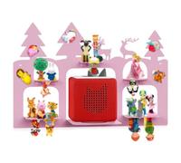 Raweao Estantería para Tonies Toniebox, Estantería Pared Metálica Magnética para Tonie Figuras para Habitación Infantil, Contenedor para Tonie Figuras hasta 30 Piezas, Accesorio para Toniebox