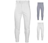 Rawlings 150 Series Baseball Pants | Pro Taper Fit | Adult Sizes Multiple Colors Pantalones, Blanco | Sólido, S para Hombre