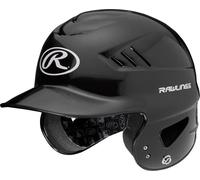 Rawlings | Casco de bateo COOLFLO | T-Ball (6 1/4 Pulgadas - 6 7/8 Pulgadas) | Negro