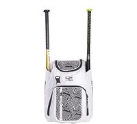 Rawlings Chaos Backpack Bag Series, Juvenil, béisbol y softbol de Lanzamiento rápido, White, L, Caos