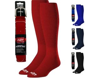 Rawlings Combo de cinturón y calcetines, béisbol/sóftbol, varios tamaños y colores