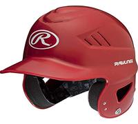 Rawlings Coolflo - Casco de béisbol Moldeado, Unisex, Color Scarlet, tamaño Talla única
