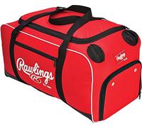 Rawlings Covert Reproductor Duffle Bag, Color Scarlet, tamaño 26" L x 13" W x 13" H