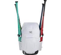 Rawlings Franchise - Mochila para 2 Jugadores, Color Blanco, White, Mochila de béisbol