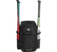Rawlings Franchise - Mochila para 2 Jugadores, Color Negro, Black, Mochila de béisbol