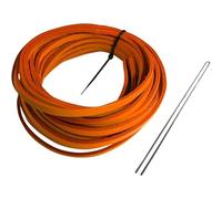 Rawlings Glove RE Pack | Baseball/Softball | 4 pcs. Standard 3/16" X 72" Lace with Lacing Tool | Multiple Colors Paquete de Guantes (Naranja), Unisex, Talla única