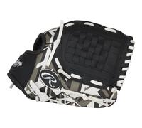 Rawlings | Guante de b isbol juvenil y T-Ball Remix | Para zurdos | 10.5"" | Negro