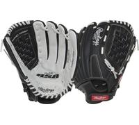 Rawlings Rsb130gb-6/0 Bsk/NFC Guante de sóftbol, Unisex, Negro y Gris, 13" (33 cm)