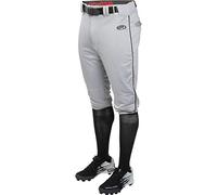 Rawlings Launch Series Baseball Pants | Knicker Fit | Adult Sizes | Piped | Multiple Colors Pantalones, Hombre, Blue Gray/Black, XL