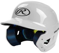 Rawlings | MACH Casco de bateo | Brillo | Blanco | Senior 6 7/8" - 7 5/8"