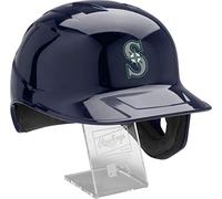 Rawlings MLBMR-Sea Casco de béisbol, Hombres, Azul y Blanco, Adulto