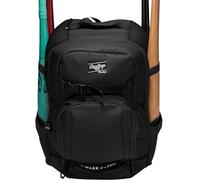 Rawlings Mochila The Journey para Jugadores, béisbol/sóftbol, Color Negro