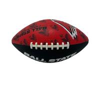 Rawlings NCAA Gridiron - Balón de fútbol juvenil, talla única, colores del equipo (Ball State Cardinals)