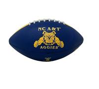 Rawlings NCAA Gridiron - Balón de fútbol juvenil, talla única, colores del equipo (North Carolina A&T Aggies)