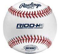 Rawlings | NFHS NOCSAE Pelotas de bιisbol para juegos de secundaria | R100-H2 | Uso en juegos/prαcticas | 12 unidades