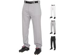 Rawlings Pantalón de béisbol semirelajado de Longitud Completa | Opciones sólidas y ribeteadas | Tallas para Adultos