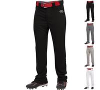 Rawlings Pantalones de béisbol de la Serie Launch | Longitud Completa y Opciones de Ajuste Deportivo | Colores sólidos | Tallas para Adultos