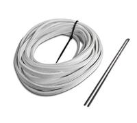 Rawlings - Paquete con Cordones de Repuesto para Guante de béisbol - LACEPK-Wht, Blanco