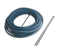 Rawlings Paquete de Guantes de béisbol y sóftbol, Cordones estándar de 3/16 x 72 Pulgadas con Herramienta, Azul Marino