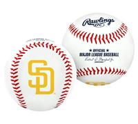 Rawlings Pelota de béisbol con Logo de MLB, MLB, Color Blanco, tamaño Official