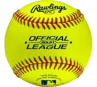 Rawlings Pelotas de béisbol Oficiales de práctica de Liga | Amarillo óptico | 12 Unidades