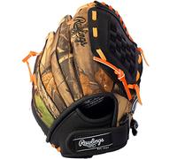 Rawlings Playmaker Camo - Guante de béisbol para niños de 5 a 8 años, guante TBall, 10.5 pulgadas, lanzamiento a mano derecha, el guante se adapta a la mano izquierda, haz la selección cuidadosamente