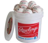 Rawlings | Prctica de uso recreativo de la liga oficial de la liga Bisbol de bisbol | Jvenes/8U | R8U | Cubo | 24 recuento (paquete de 1)