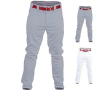 Rawlings Pro 150 Series - Pantalones de béisbol para Juegos/prácticas, Adultos, ribeteados, Longitud Completa