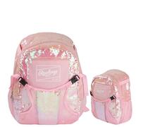 Rawlings Remix T-Ball Mochila - Lentejuelas Rosas | Rosa |, Pink, Mochila de béisbol