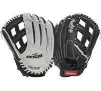 Rawlings Rsb130gbh-6/0 H/NFC Guante de sóftbol, Unisex, Negro, Amarillo, 13" (33 cm)
