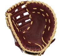 Rawlings SANDLOT Guante de béisbol de primera base | Lanzamiento a mano izquierda | 12.5 pulgadas - Pro H-Web modificada